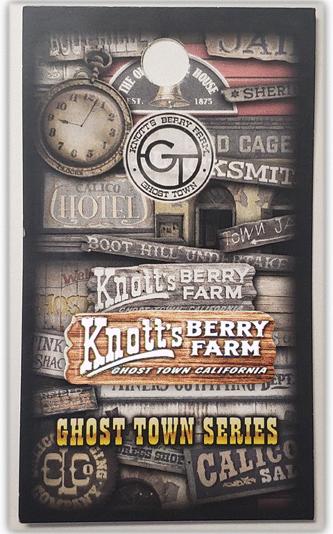 Knott's Berry Farm Ghost Town Sign Collectible Pin