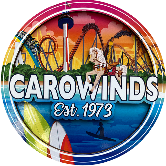 Carowinds 2D Skyline Magnet