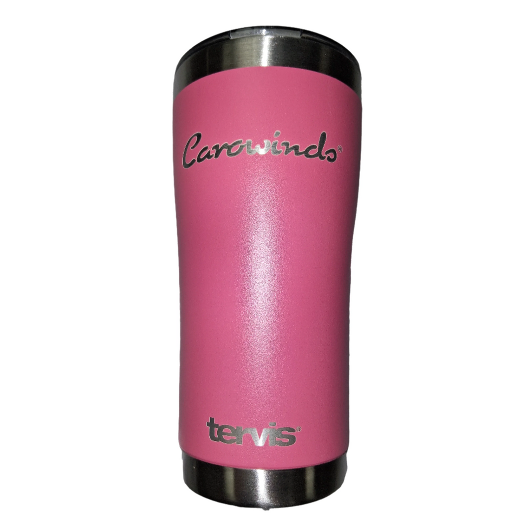 Carowinds Stainless Steel 20 oz. Pink Tumbler