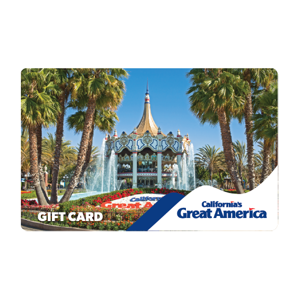 California's Great America Carousel Gift Card