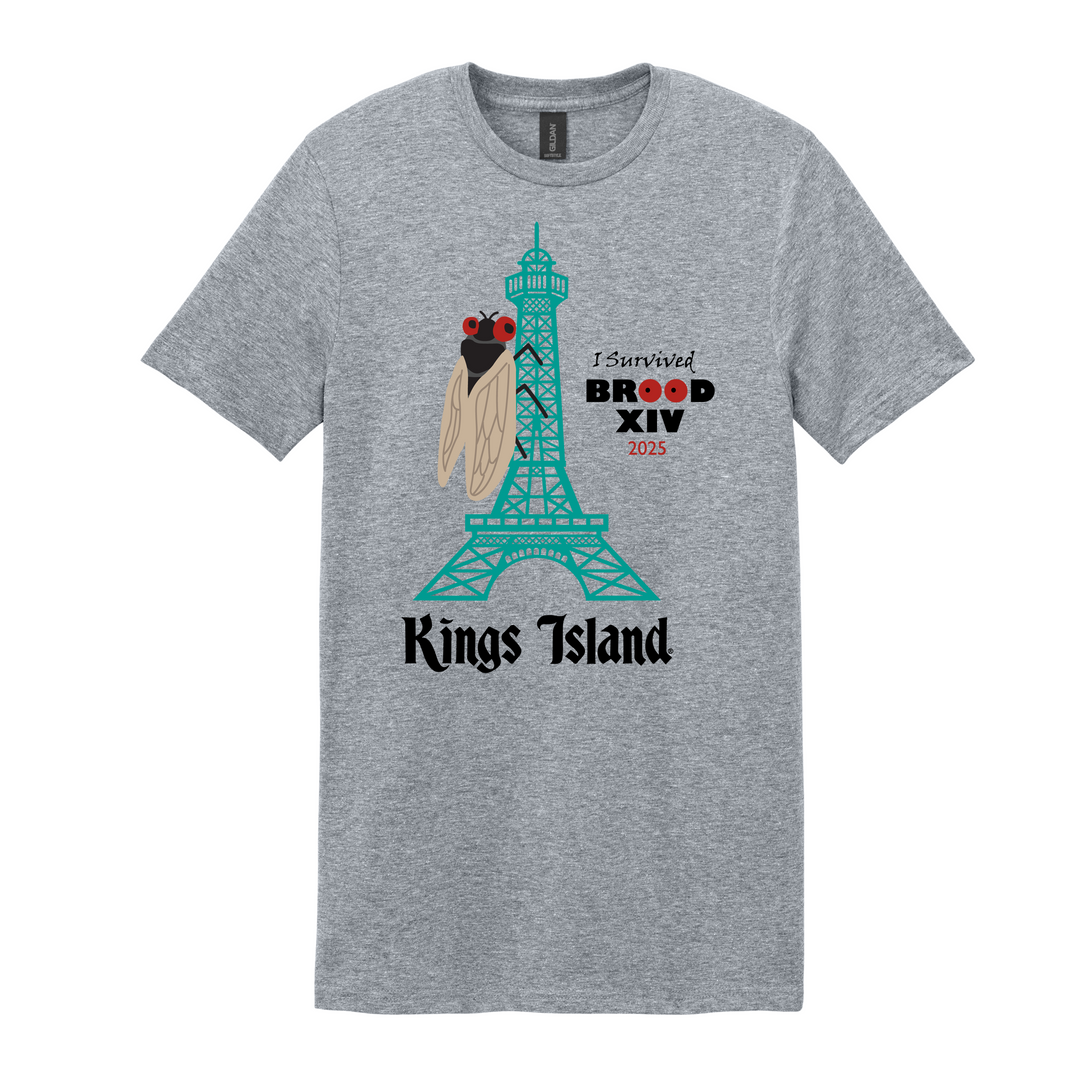 LIMITED EDITION: Kings Island I Survived Brood XIV Tee