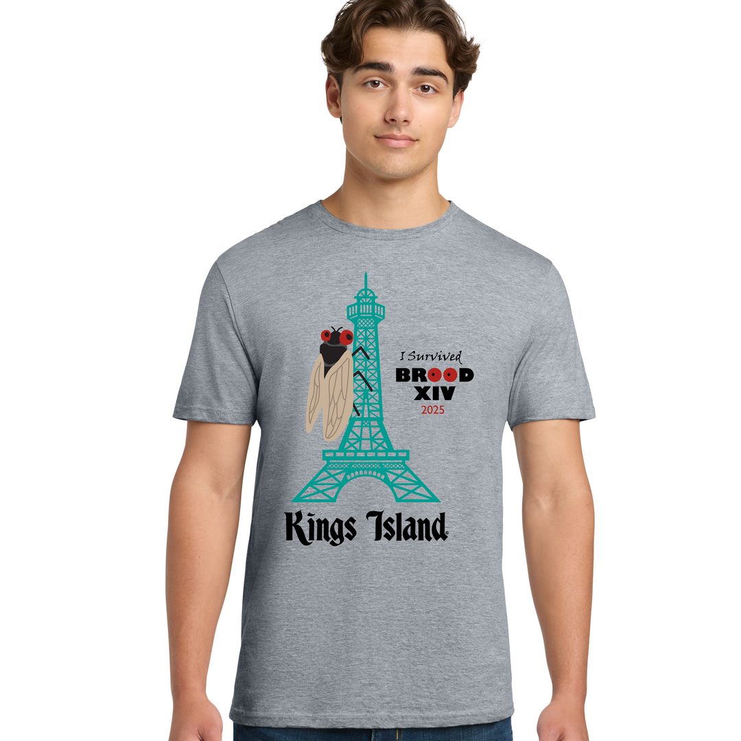LIMITED EDITION: Kings Island I Survived Brood XIV Tee