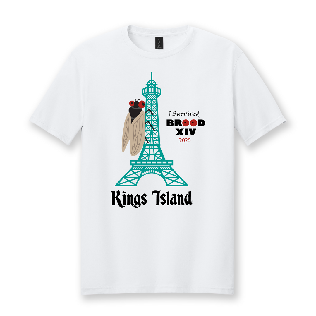 LIMITED EDITION: Kings Island I Survived Brood XIV Tee