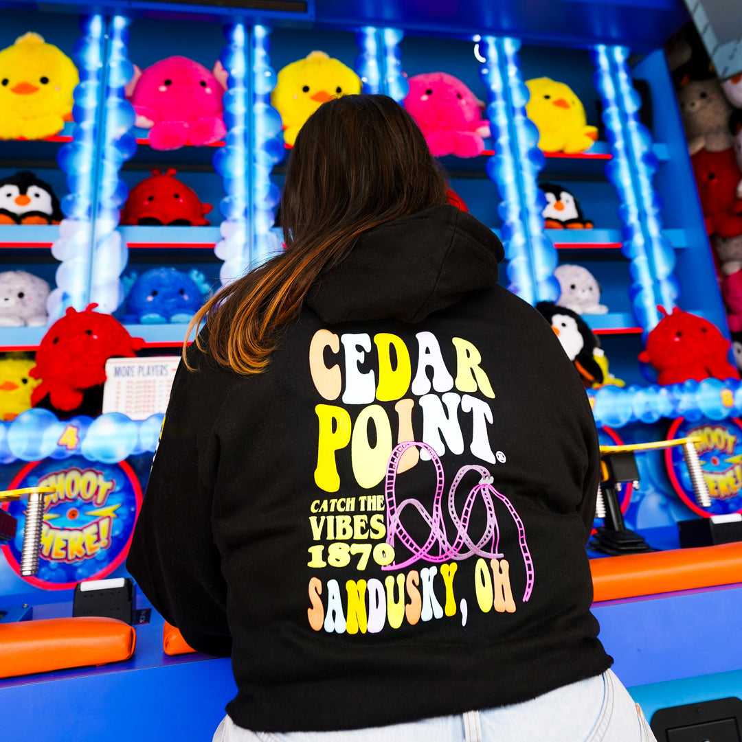 Cedar Point Coaster Vibes Hooded Sweatshirt