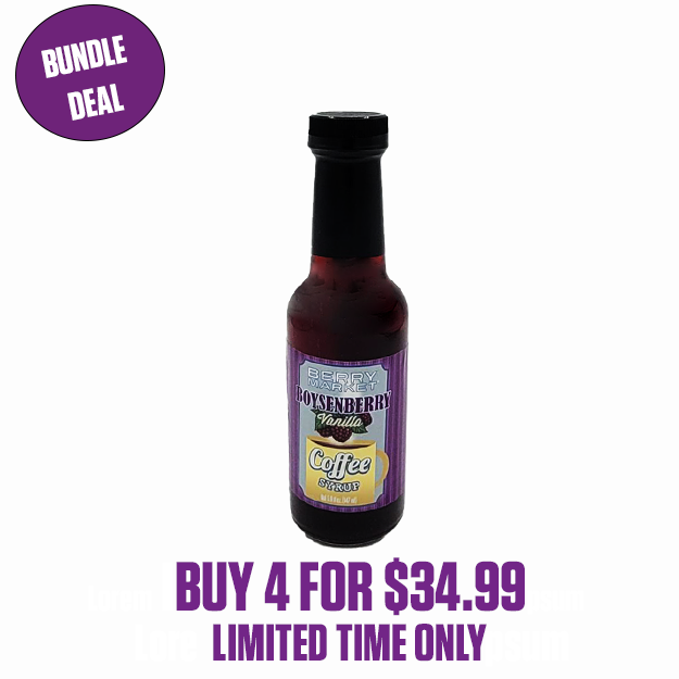 Knott's Berry Farm Berry Market™ 5 oz. Boysenberry Vanilla Coffee Syrup