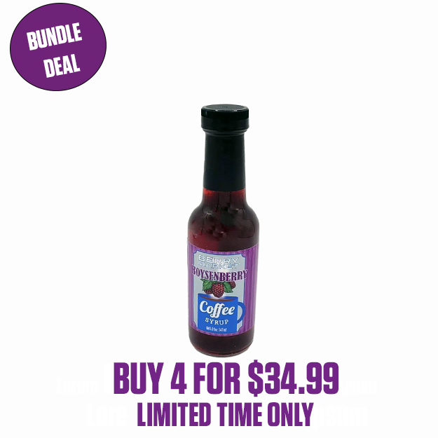 Knott's Berry Farm Berry Market™ 5 oz. Boysenberry Coffee Syrup