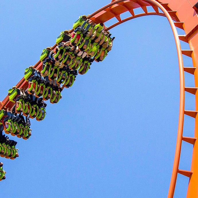 Cedar Point Rougarou NanoCoaster