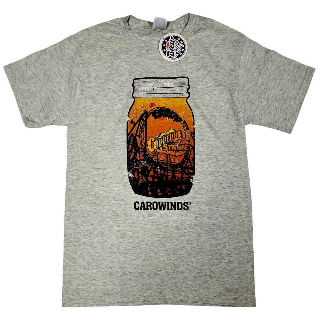 Carowinds Copperhead Strike Mason Jar Tee