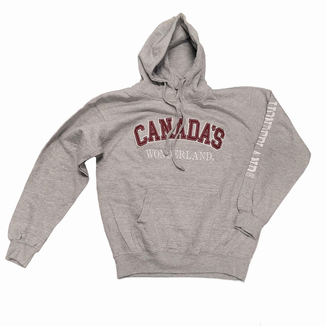 Canada's Wonderland Block Embroidered Sweatshirt