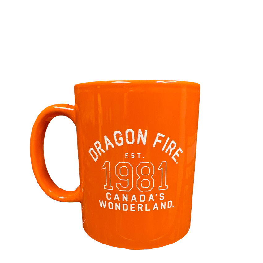 Canada's Wonderland Dragon Fire Classic Ride Mug