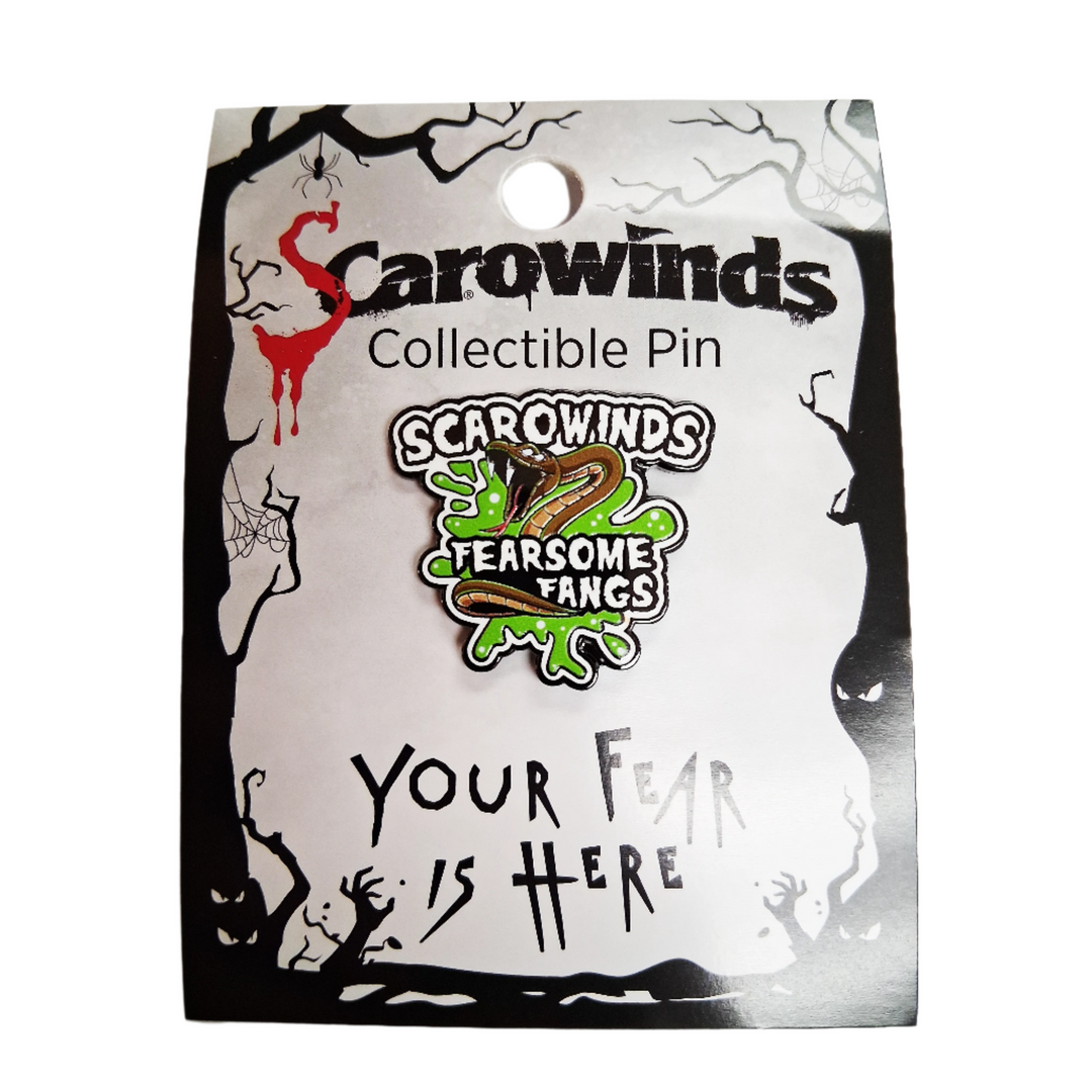Scarowinds Fearsome Fangs Pin