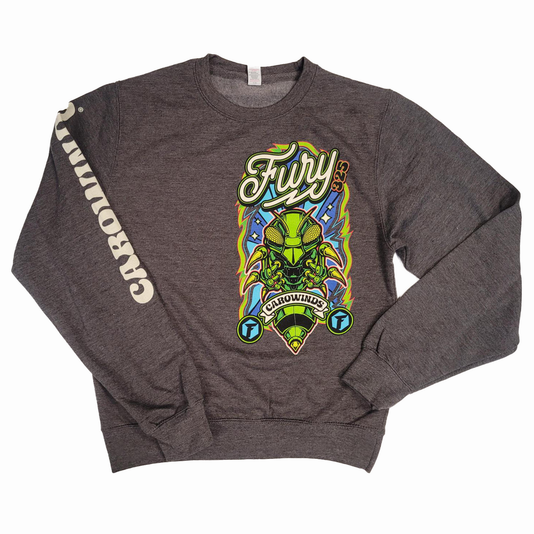 Carowinds Fury 325 Retro Gaming Sweatshirt