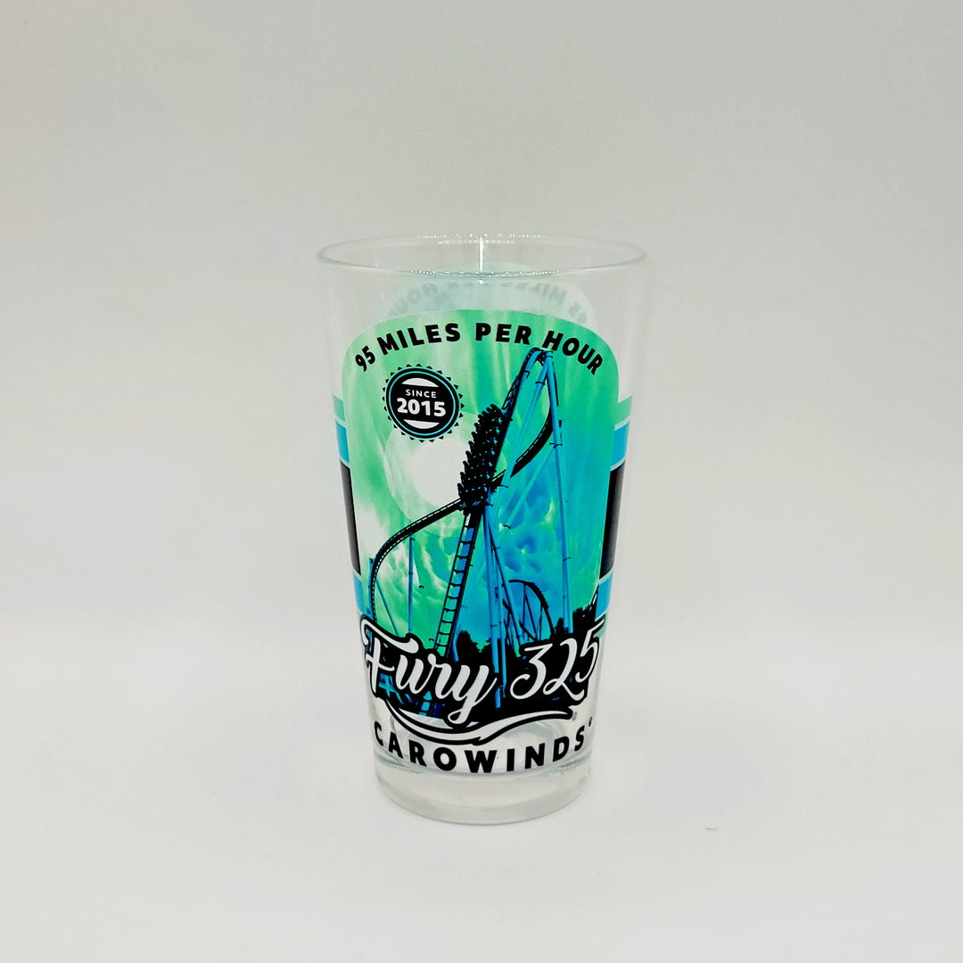 Carowinds Fury 325 Pint Glass