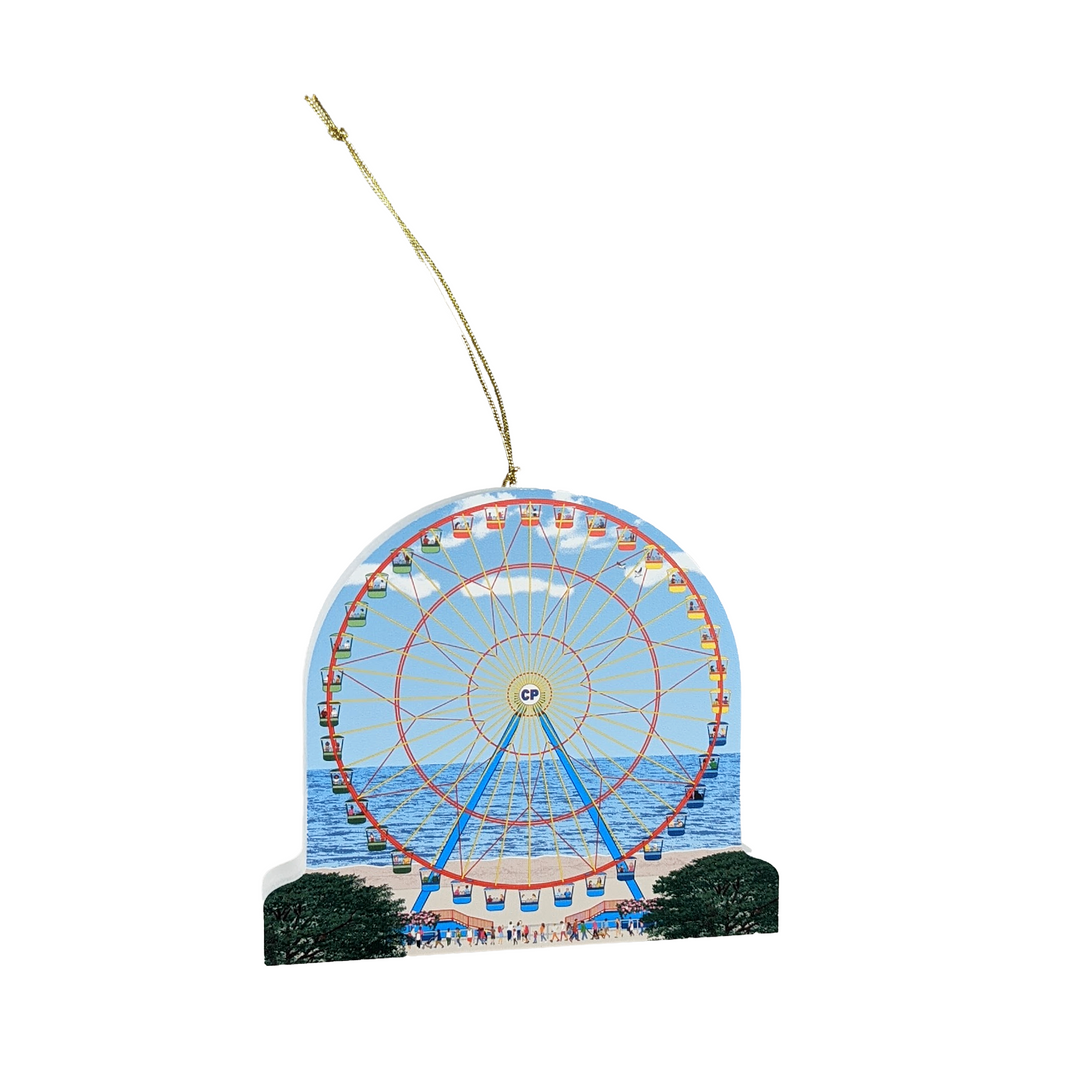 Cedar Point Cat's Meow Giant Wheel Ornament