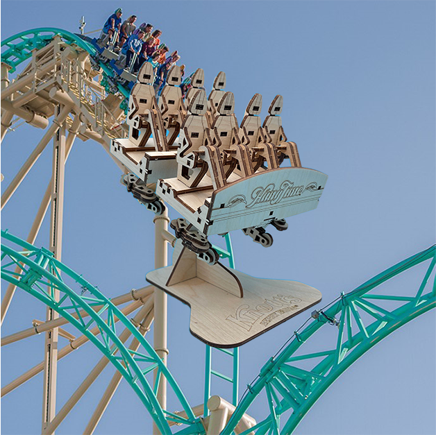 Knott's Berry Farm HangTime Coaster Cutout