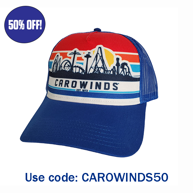 Carowinds High Aspirations Skyline Trucker Cap