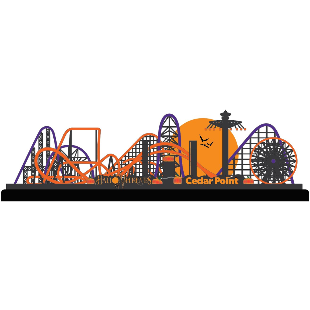 Cedar Point HalloWeekends ParkScape NanoCoaster