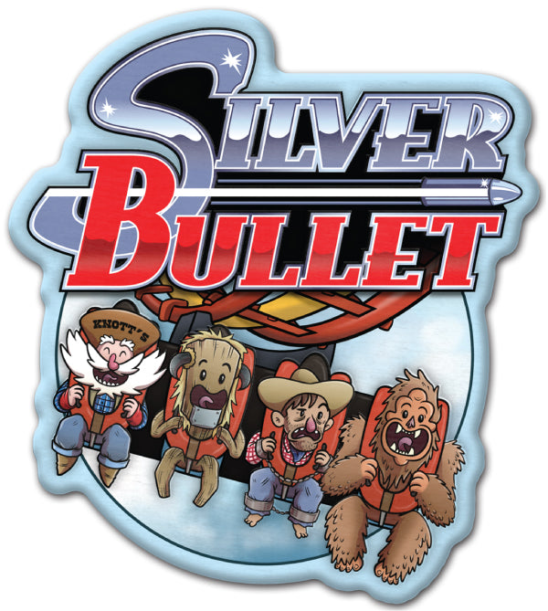 Knott's Berry Farm Silver Bullet Collectible Pin