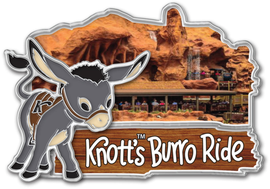 Knott's Berry Farm Burro Ride Collectibe Pin