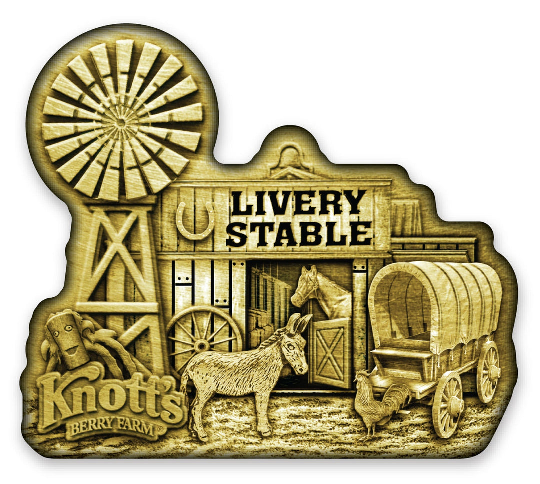 Knott's Berry Farm Livery Stable Collectible Pin