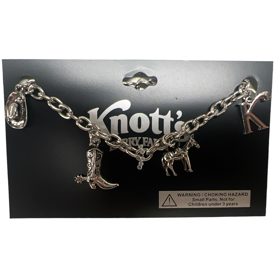 Knott's Berry Farm Western Charm Bracelet