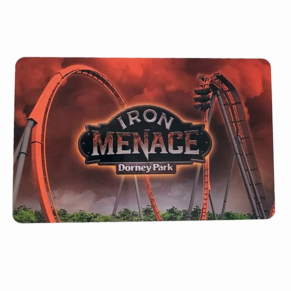 Dorney Park Iron Menace Gift Card