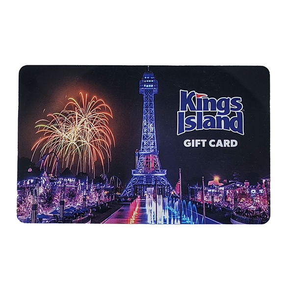 Kings Island Eiffel Tower Fireworks Gift Card