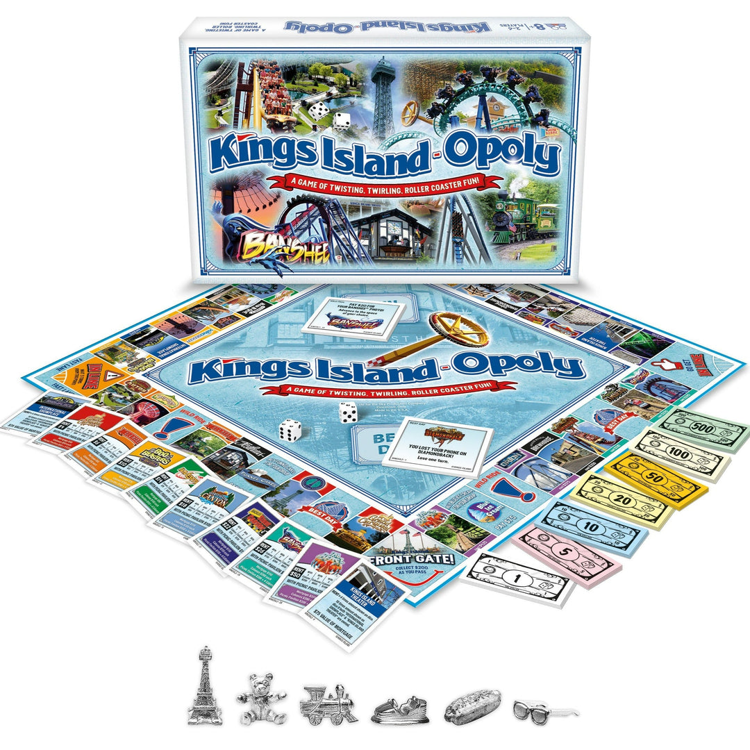 Kings Island-Opoly Board Game