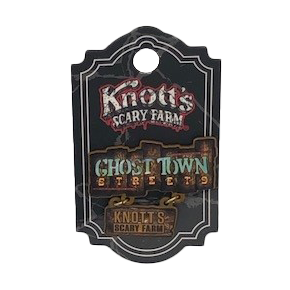 Knott's Scary Farm Ghost Town Streets Pin