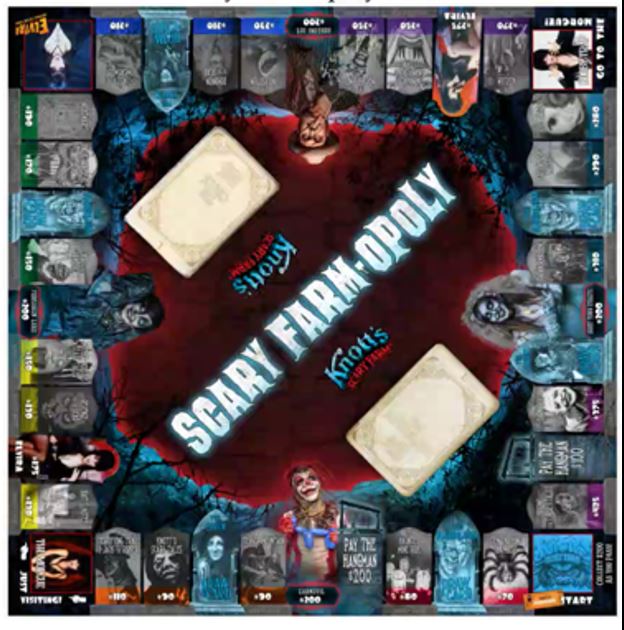 Knott's Scary Farm-Opoly Board Game