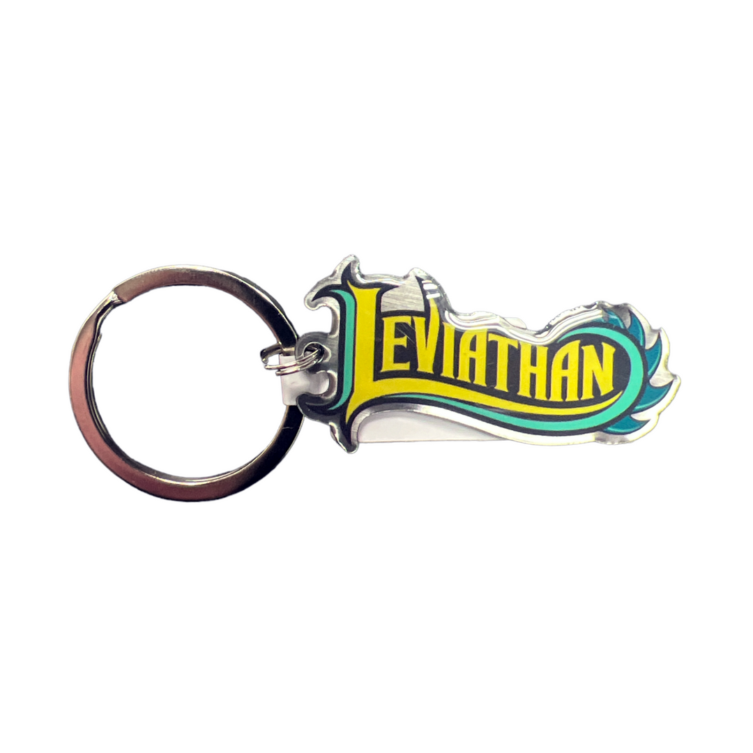 Canada's Wonderland Leviathan Logo Keychain