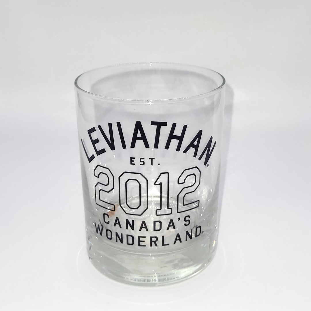 Canada's Wonderland Leviathan Old Fashioned Glass
