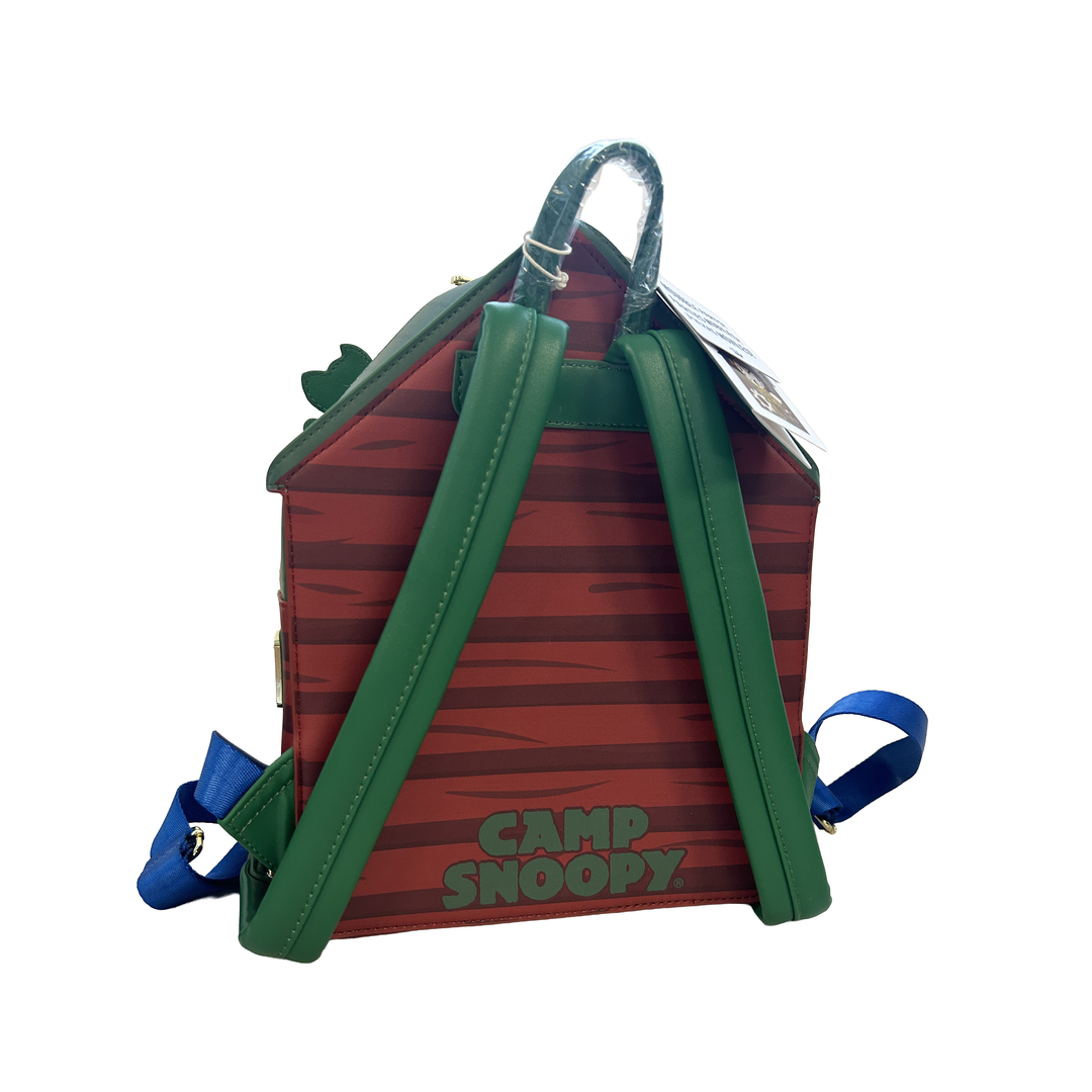PEANUTS® Loungefly Knott's Berry Farm Camp Snoopy Clock Mini Backpack
