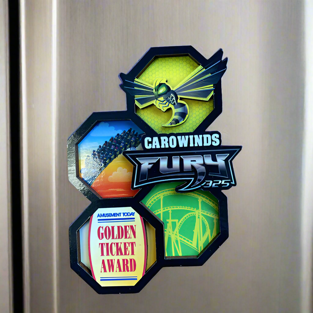 Carowinds Fury 325 Magnet