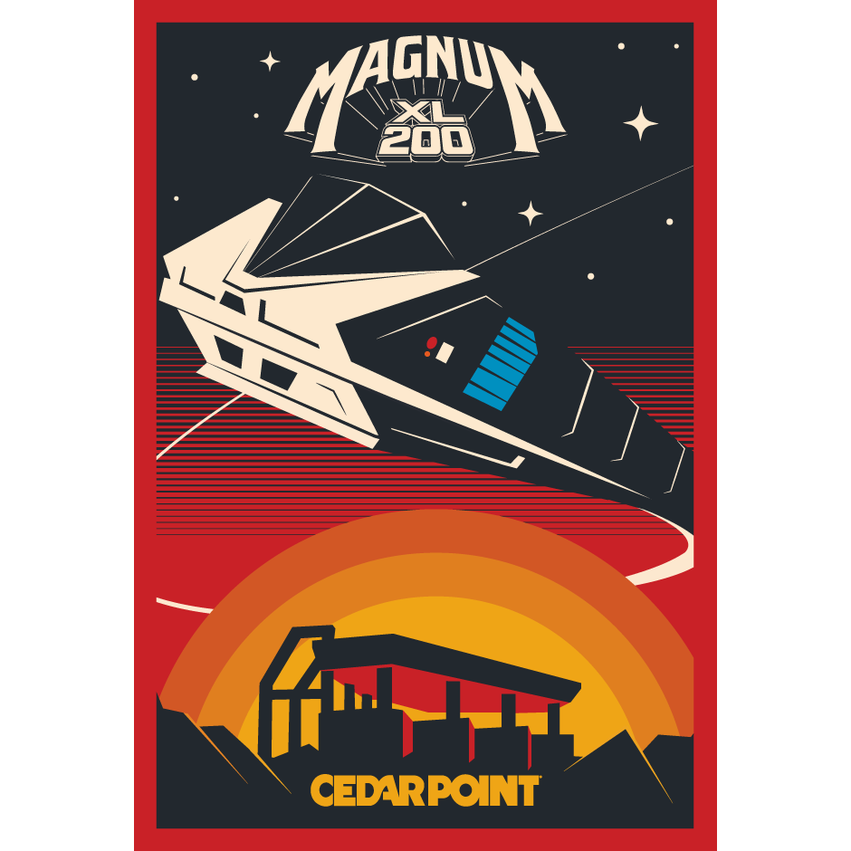 Cedar Point Magnum XL-200 Poster