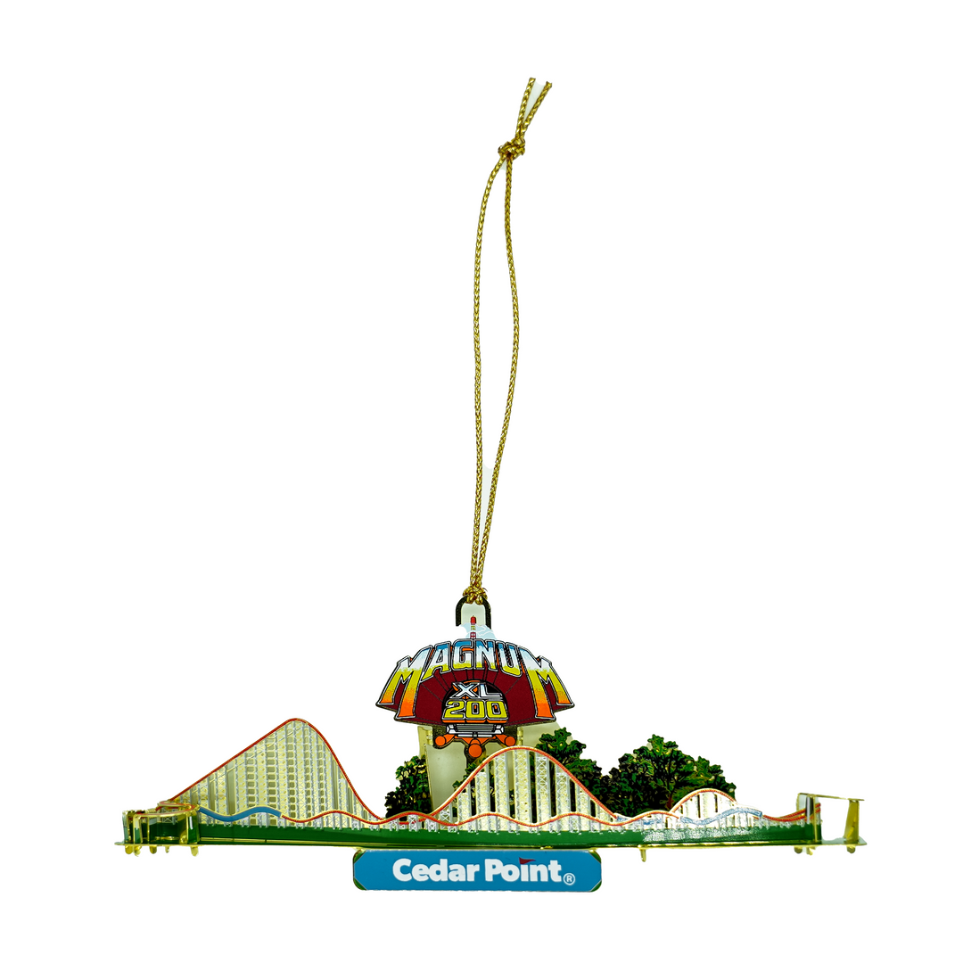 Cedar Point Magnum XL-200 Brass Ornament