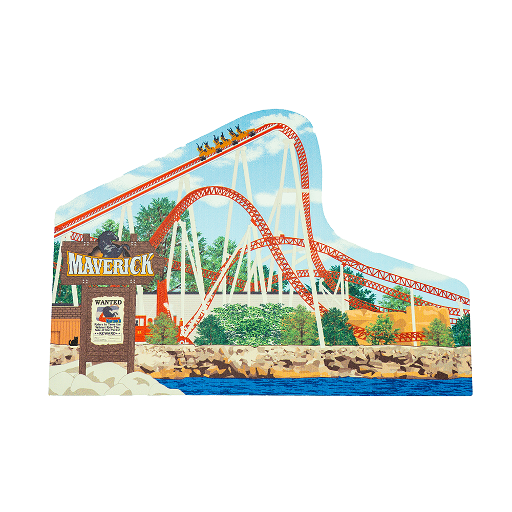 Cedar Point Cat's Meow Maverick Shelf Sitter