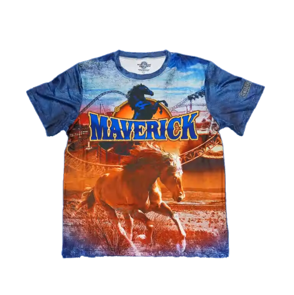 Cedar Point Maverick Full Color Tee