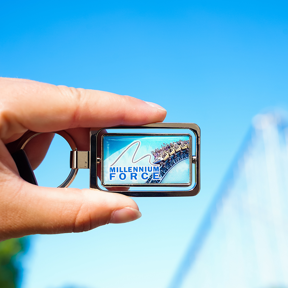 Cedar Point Millennium Force Spinner Keychain – FUN MERCHANDISE ONLINE SHOP