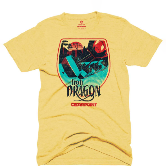 Cedar Point Iron Dragon Tee