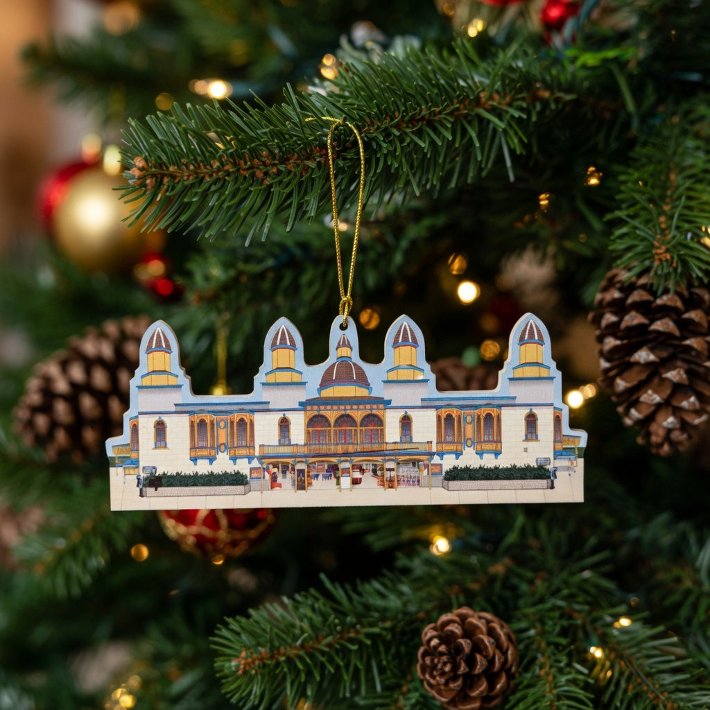 Cedar Point Cat's Meow Cedar Point Coliseum Ornament