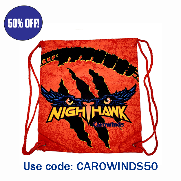Carowinds Nighthawk Drawstring Backpack