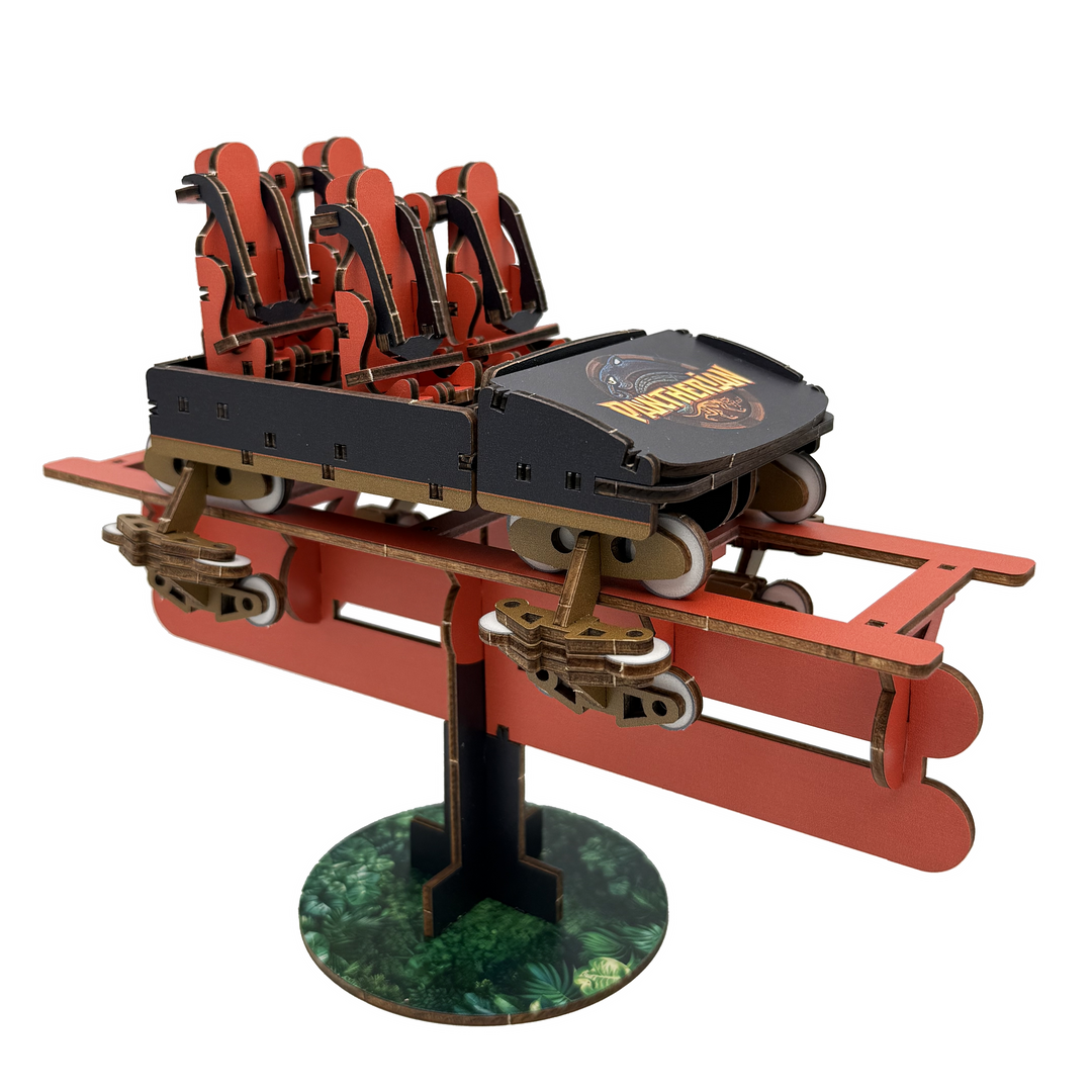 Kings Dominion Pantherian Color Cutout