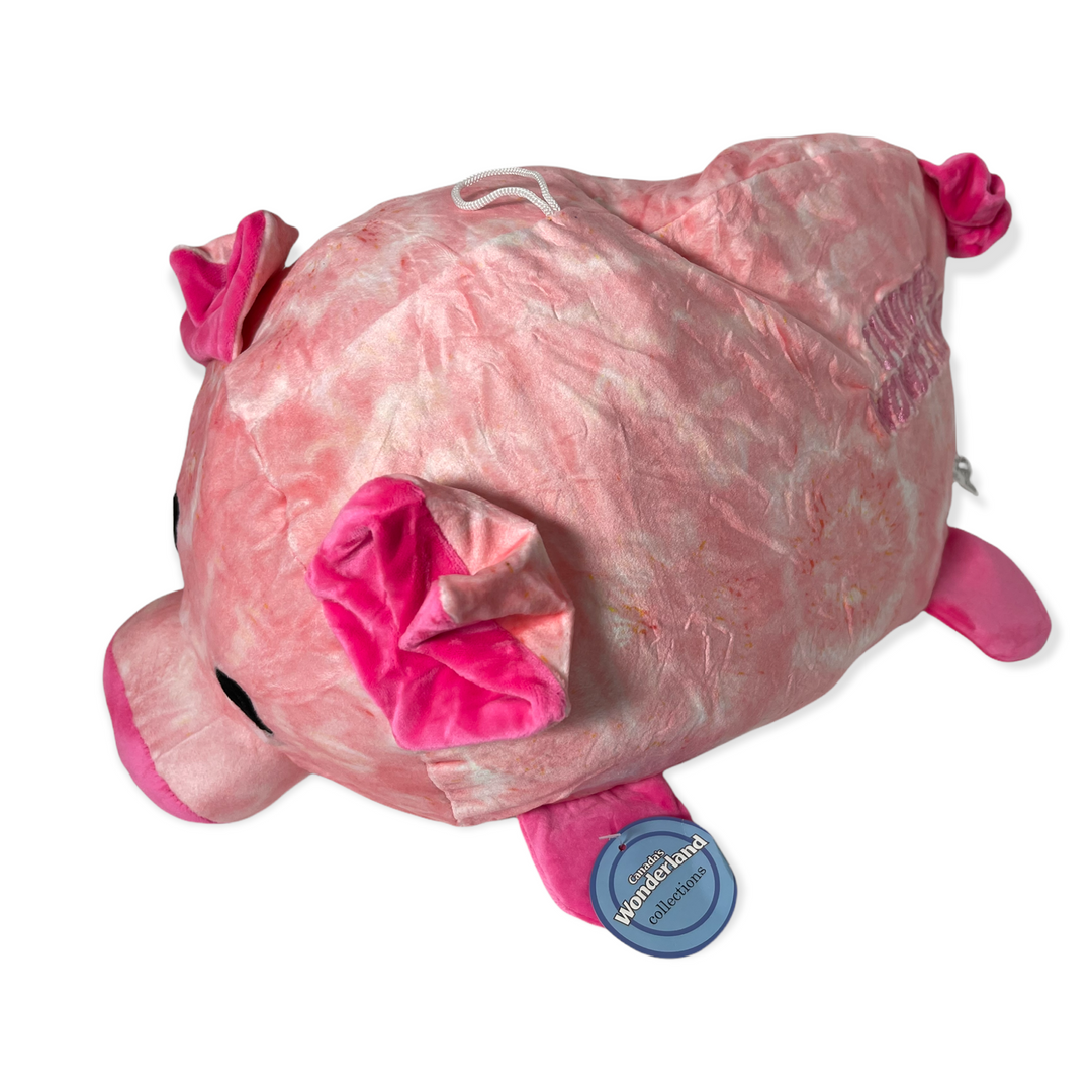 Canada's Wonderland 14.5" Tie-Dye Pig Plush