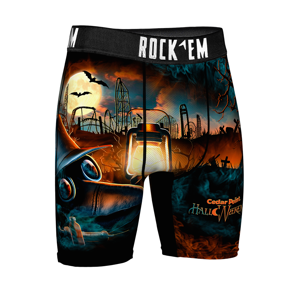 Cedar Point HalloWeekends Plague Mask Boxer Briefs