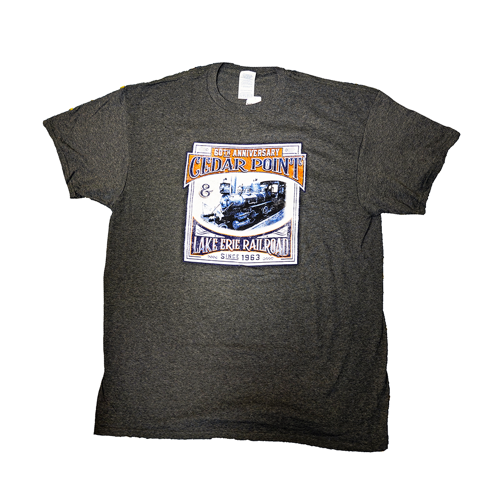 Cedar Point CP & LE Railroad 60th Anniversary Tee