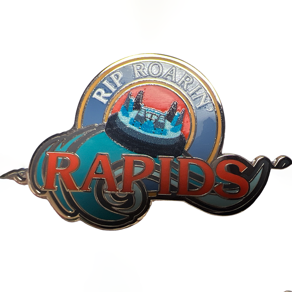 Carowinds Limited Edition Rip Roarin' Rapids Pin