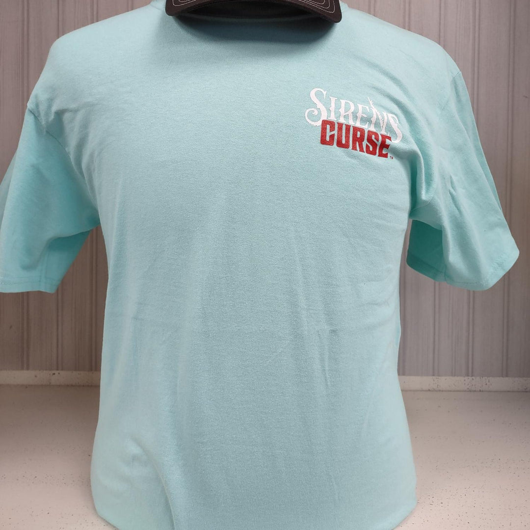 Cedar Point Siren's Curse Temptation Poster T-shirt