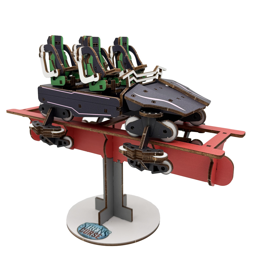Cedar Point Siren's Curse Color Cutout