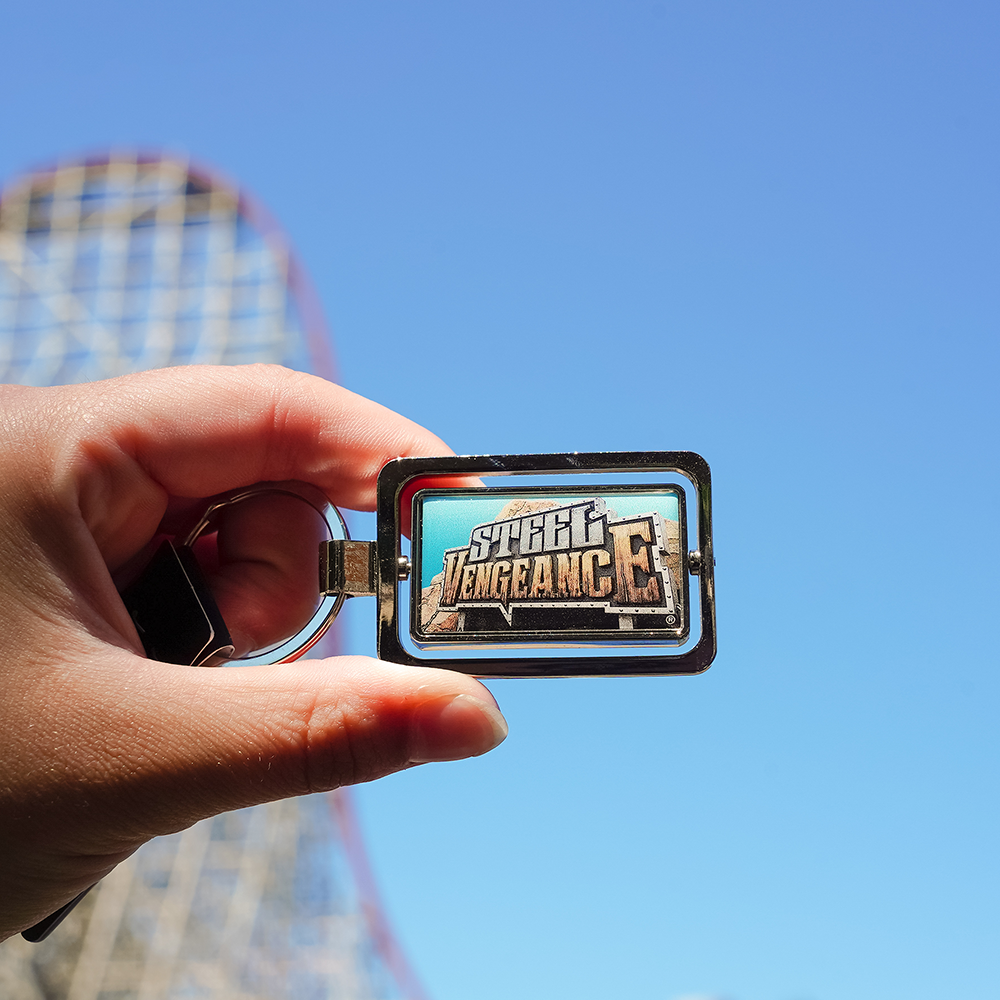 Cedar Point Steel Vengeance Spinner Keychain – FUN MERCHANDISE ONLINE SHOP